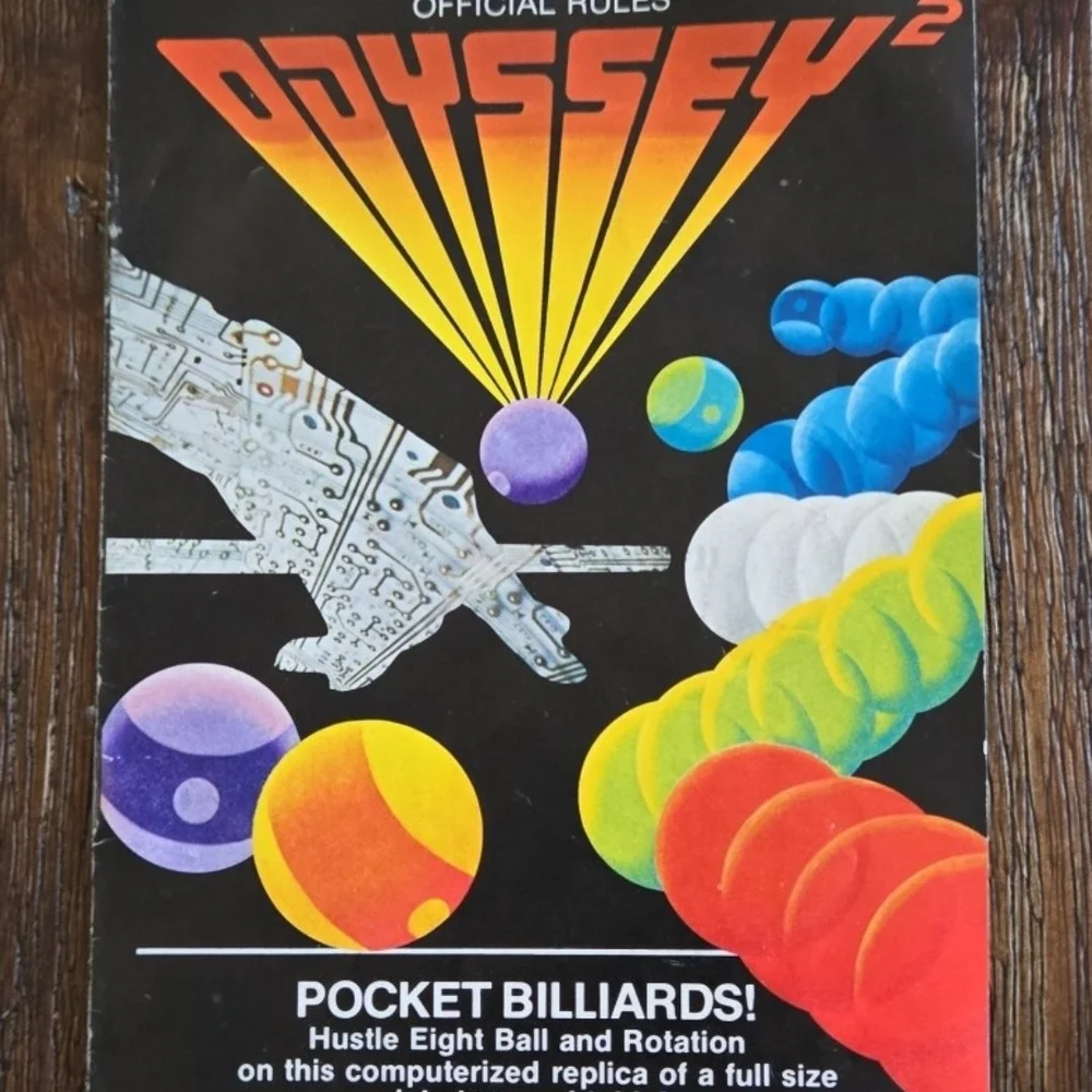 Magnavox Odyssey 2 Video Game System Poster